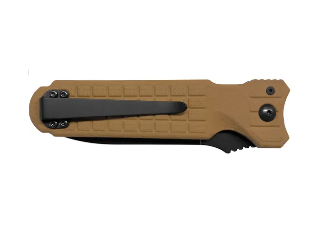 Ніж Fox FKMD Predator II - 2F Full Auto BB Coyote Фото 2
